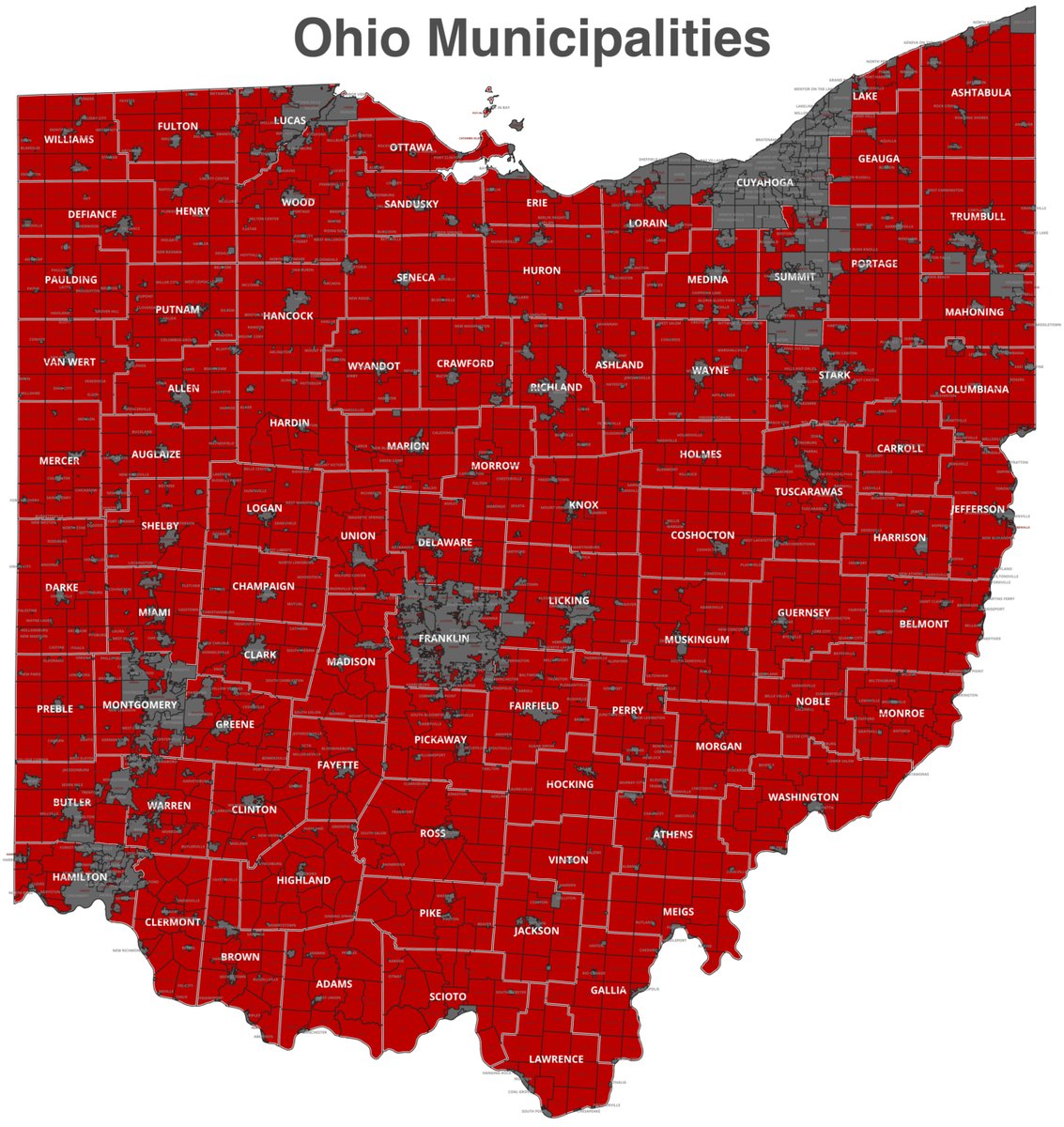 South Ohio City, OH - List of municipalities in Ohio - Wikipedia